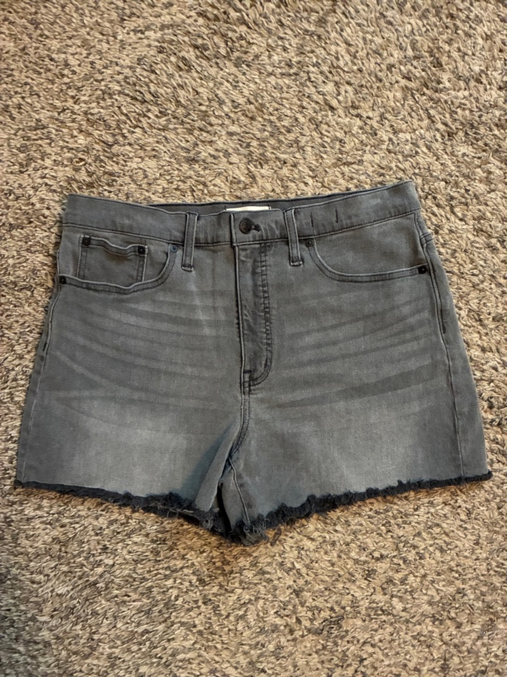 Madewell high rise denim shorts -size 30